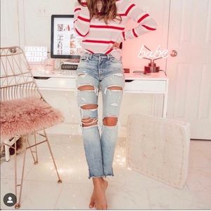 GRLFRND 🎊🎉HOST PICK🎊🎉 Karolina ripped jeans